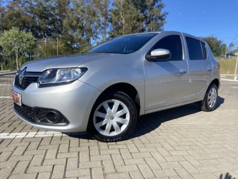 RENAULT - SANDERO - 2018/2019 - Prata - R$ 41.900,00