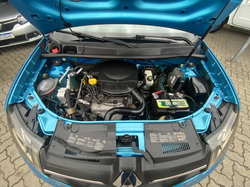RENAULT - SANDERO - 2014/2015 - Azul - R$ 37.900,00