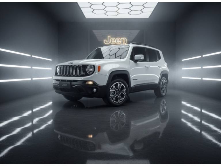 JEEP - RENEGADE - 2017/2018 - Branca - R$ 75.900,00