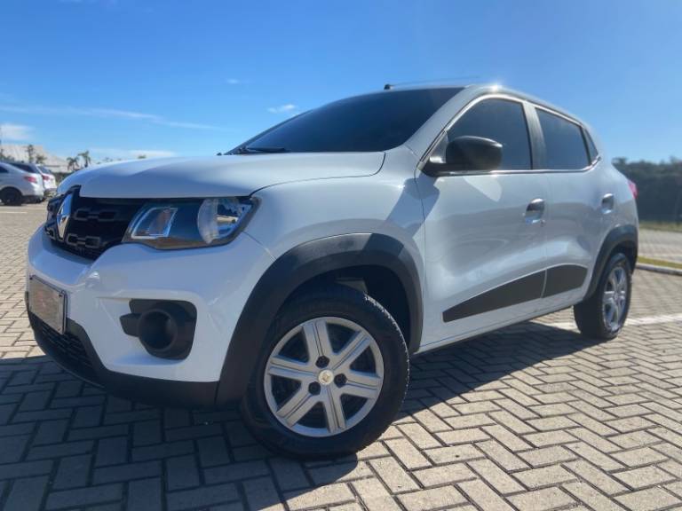 RENAULT - KWID - 2018/2019 - Branca - R$ 35.900,00