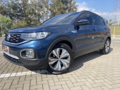 VOLKSWAGEN - T-CROSS - 2020/2020 - Azul - R$ 96.900,00