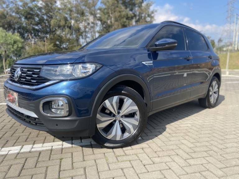 VOLKSWAGEN - T-CROSS - 2020/2020 - Azul - R$ 96.900,00