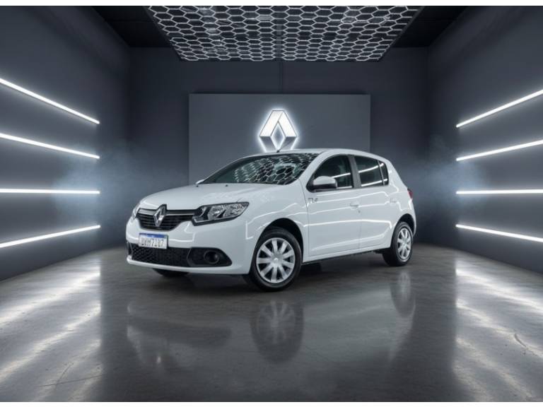 RENAULT - SANDERO - 2017/2018 - Branca - R$ 45.900,00